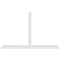Ekena Millwork Portland Architectural Grade PVC Gable Bracket, 84"W x 52 1/2"H x 4"D x 4"F, 15/12 Pitch GBP084X53X0404POR00 - alternate 4